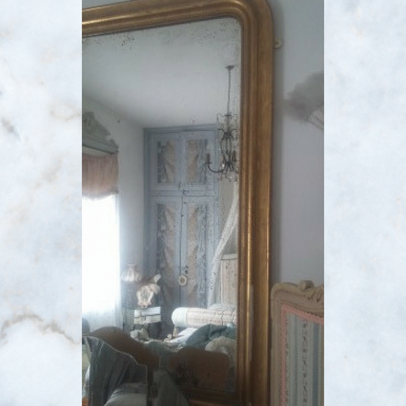 French louis mirror