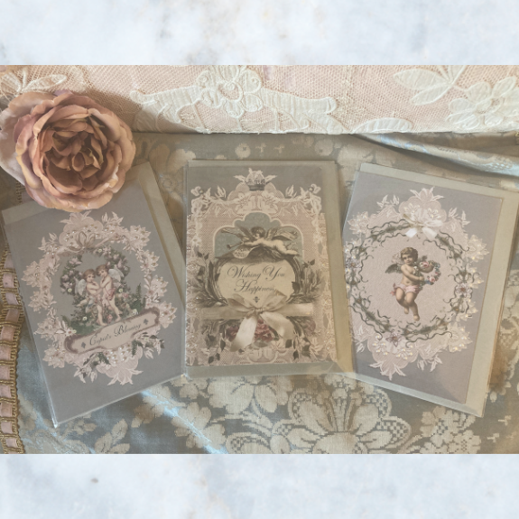 Miss Havishams Attic cupid cards