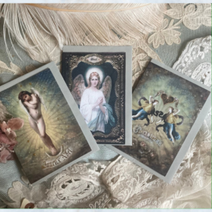 Miss Havishams attic christmas angels cards