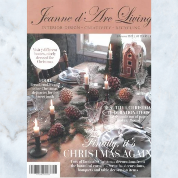 Jeanne d'Arc Living magazine Christmas issue 8 2022