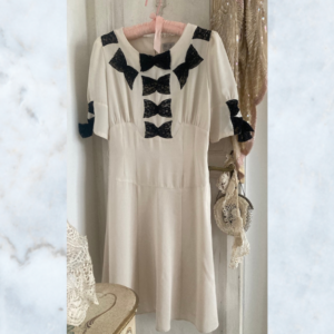 Pearl Lowe tea dress in cream