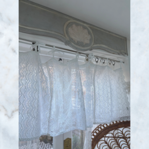 Femme Facon Cora Tulle cafe curtain pelemt